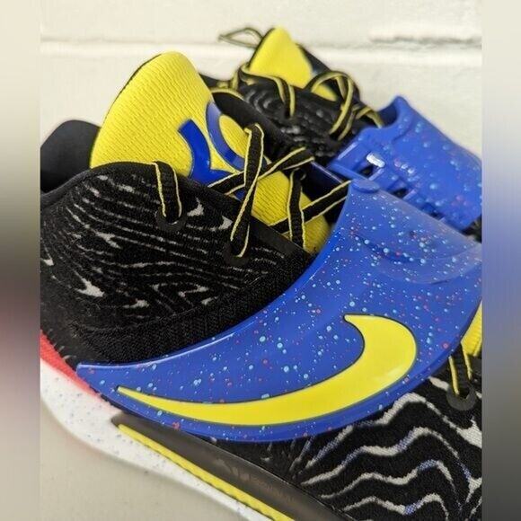 NEW Nike sz 18 basketball sneakers shoes multi cw3935-004 KYRIE black blue main image 7